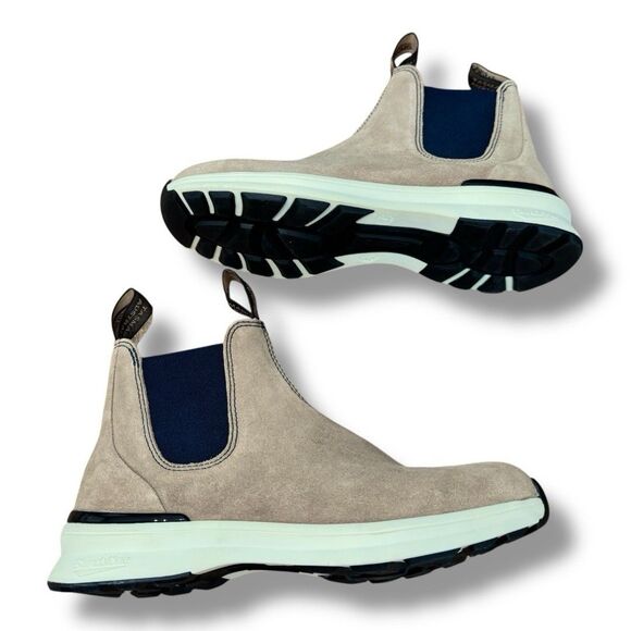 Blundstone 2146 Elastic Sided Suede Chelsea Active Boot Pull On Men's Size 5.5 - Picture 6 of 11